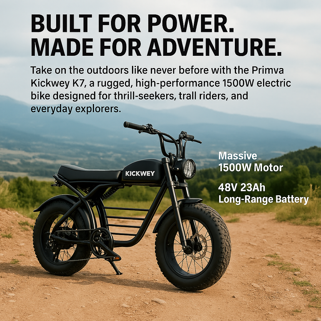 Primva Kickwey K7 1500W Electric Bike