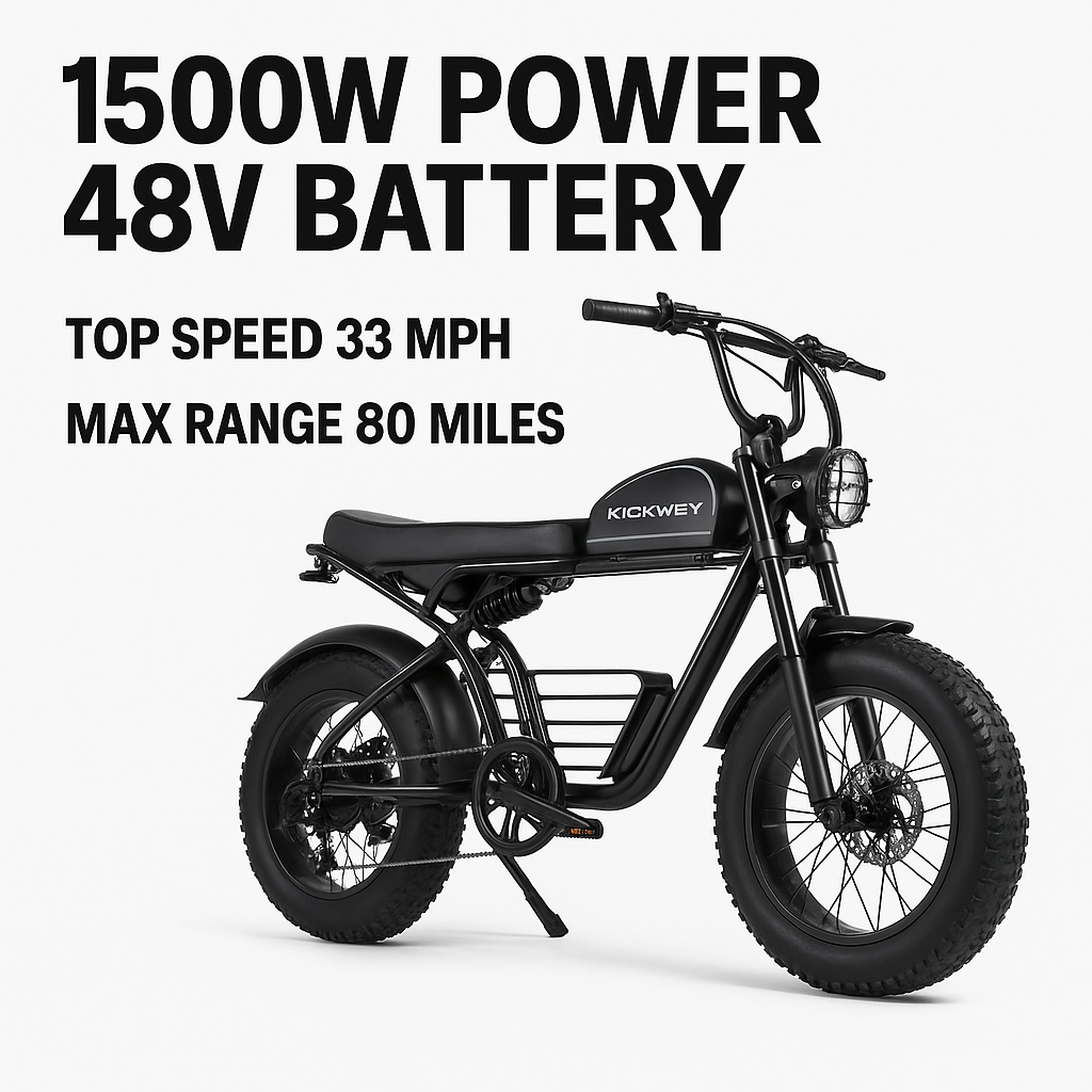 Primva Kickwey K7 1500W Electric Bike