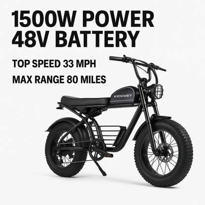 Primva Kickwey K7 1500W Electric Bike
