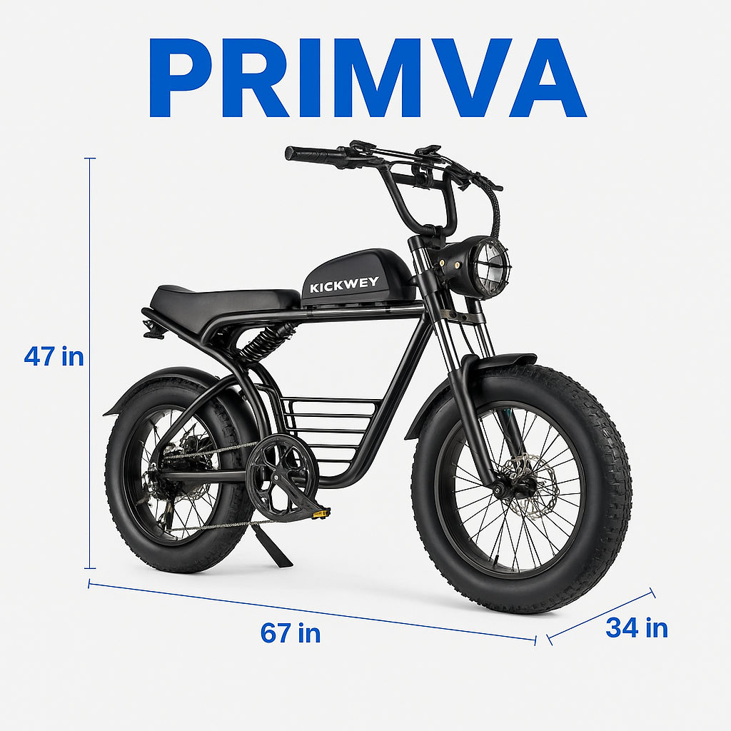 Primva Kickwey K7 1500W Electric Bike