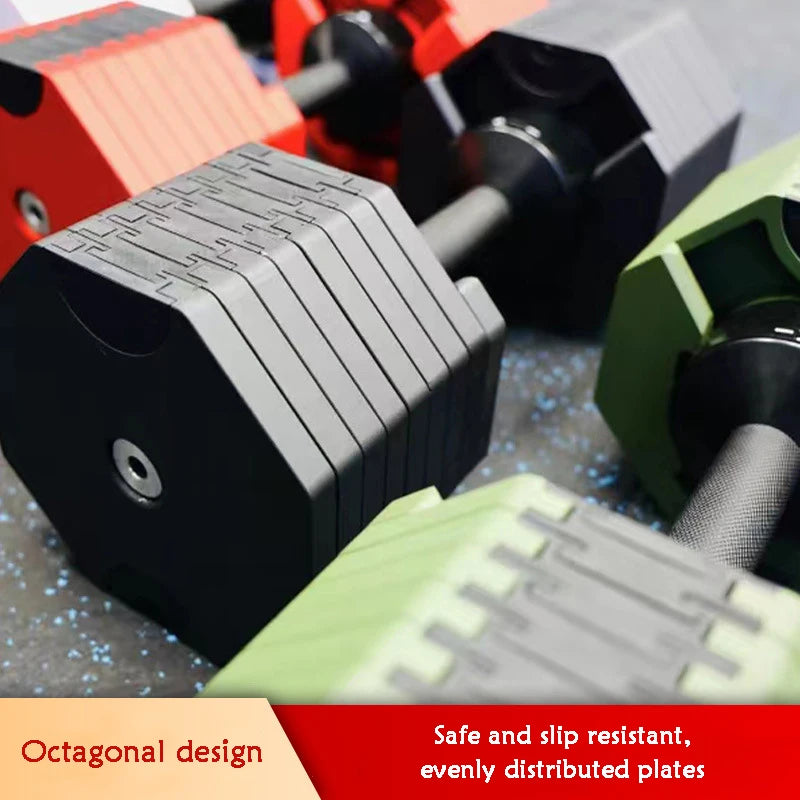 PrimvaFlex Pro Adjustable Dumbbells - 90lb Rapid-Select Weight System