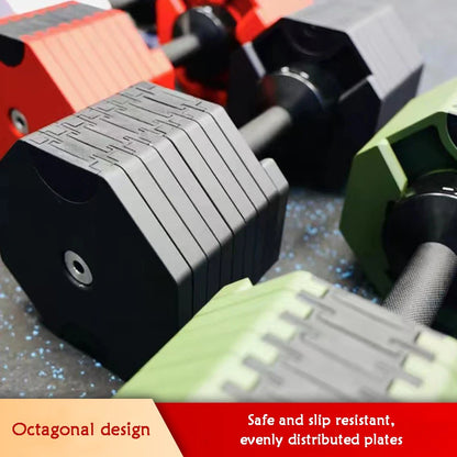 PrimvaFlex Pro Adjustable Dumbbells - 90lb Rapid-Select Weight System